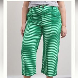 Maeve by Anthropologie green cropped pants size 18W